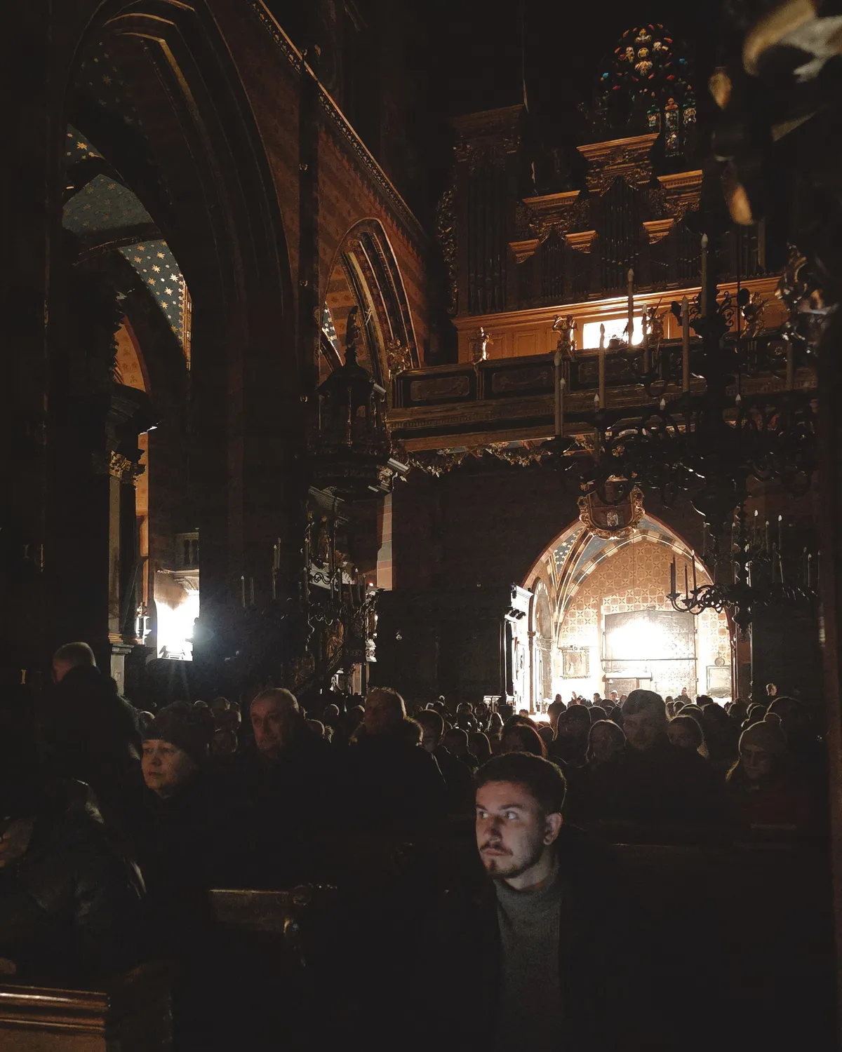 VoctEnsemble podczas koncertu Hymn Poległym w Bazylice Mariackiej w Krakowie