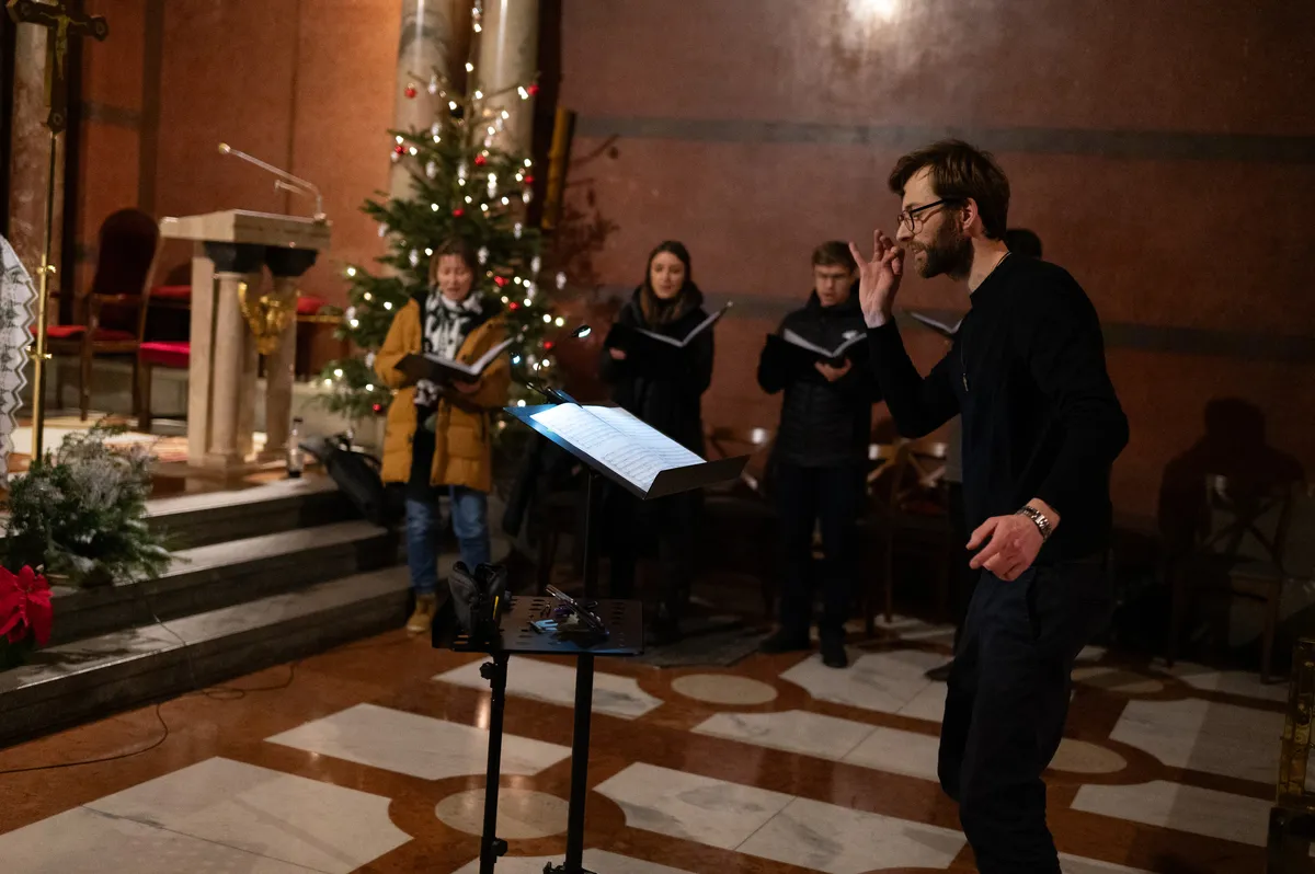 VoctEnsemble podczas Kontemplacji Wcielenia w Bazylice NSPJ